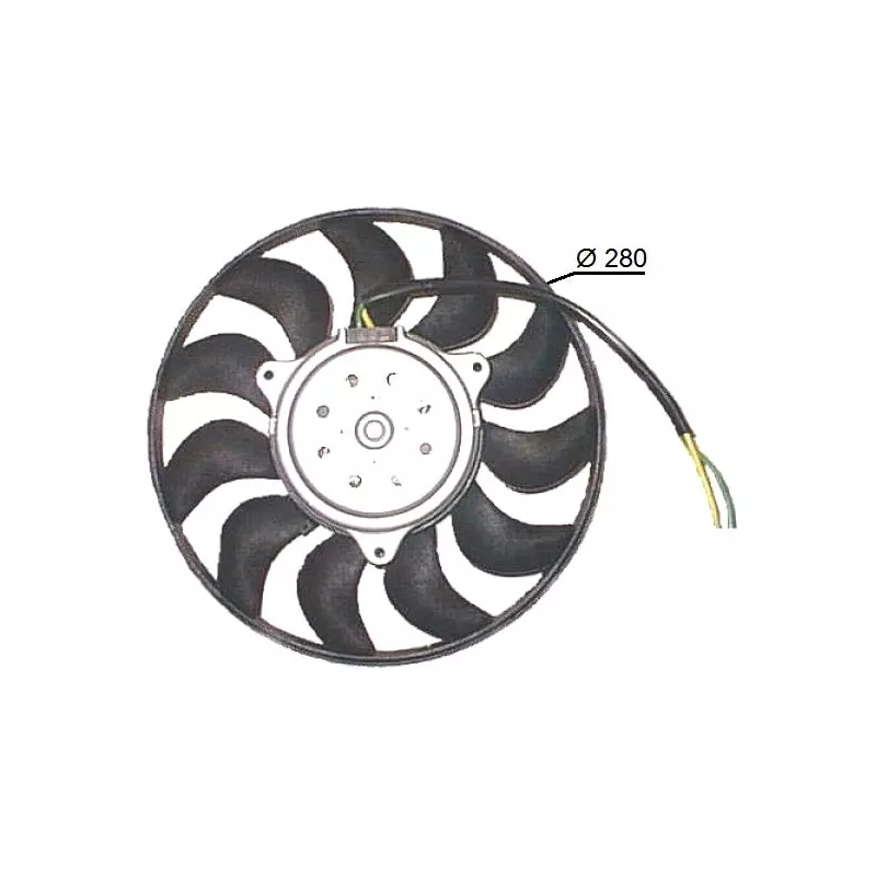 Ventilateur, refroidissement du moteur NRF 47616