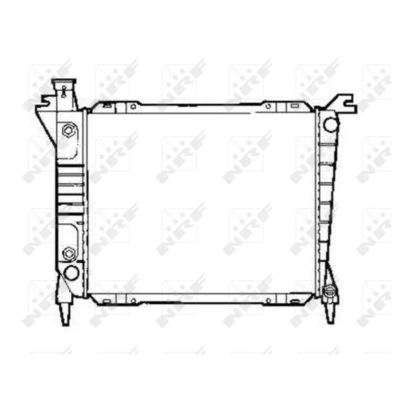 Radiateur, refroidissement du moteur NRF 50250
