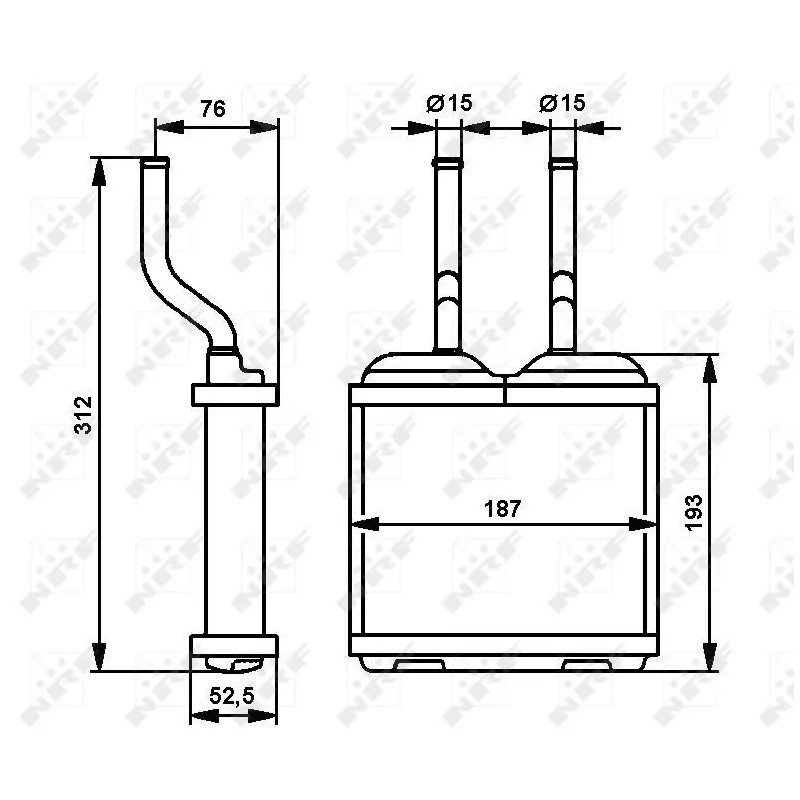 Système de chauffage NRF 52103