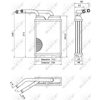 Système de chauffage NRF 52214
