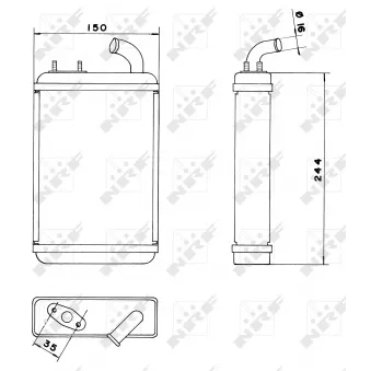 Système de chauffage NRF 52227