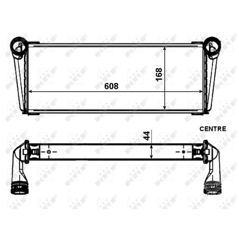 Radiateur, refroidissement du moteur NRF 53009