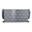 Radiateur, refroidissement du moteur NRF 53181 - Visuel 3