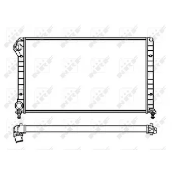 Radiateur, refroidissement du moteur NRF