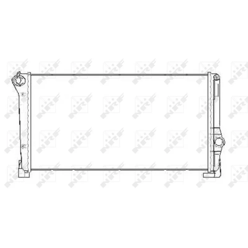 Radiateur, refroidissement du moteur NRF 53248