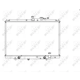 Radiateur, refroidissement du moteur NRF