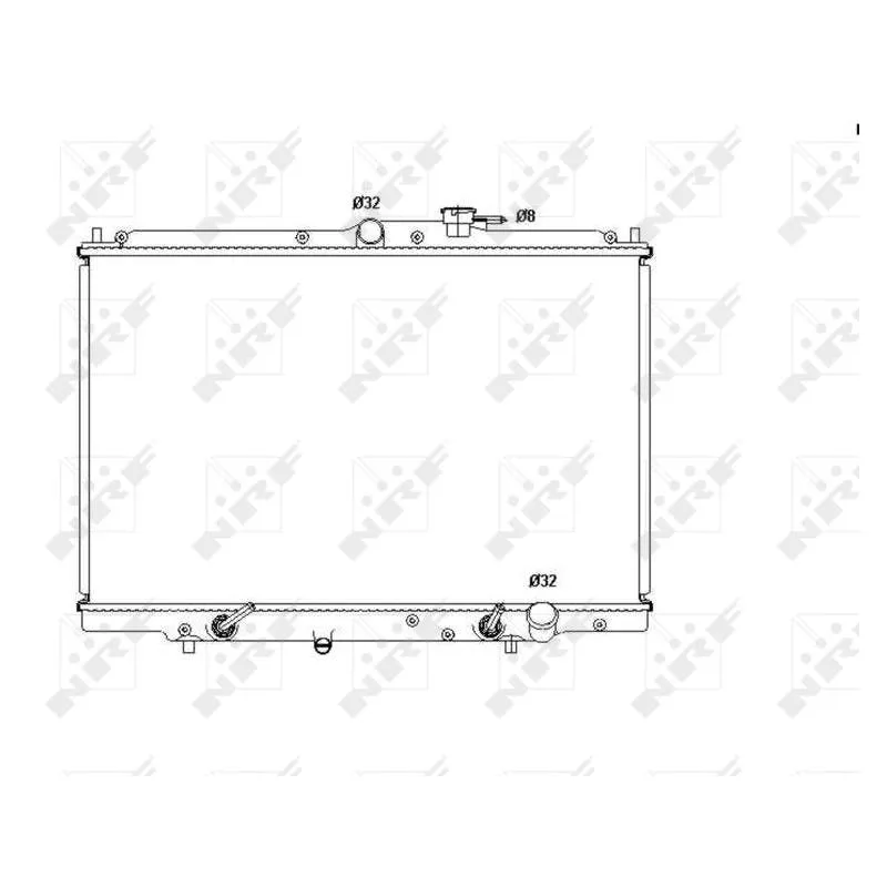 Radiateur, refroidissement du moteur NRF 53515