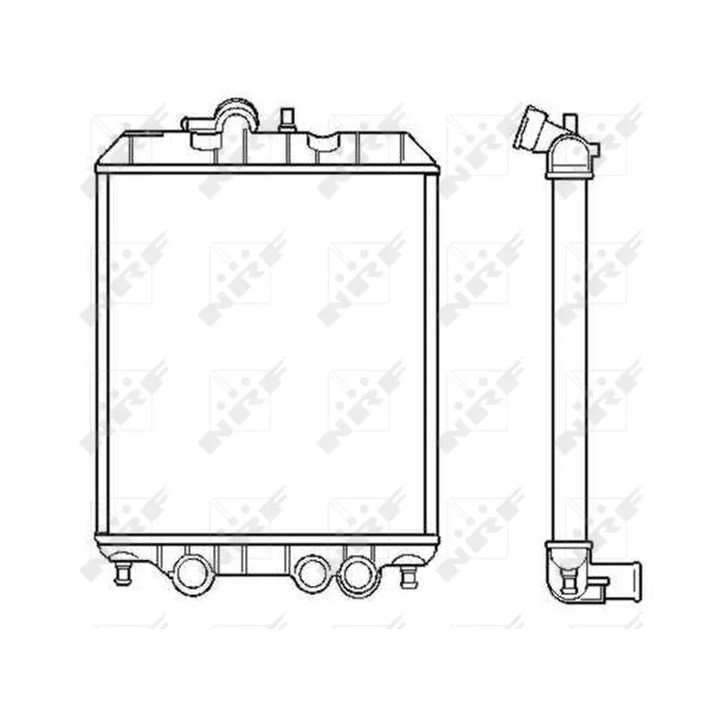 Radiateur, refroidissement du moteur NRF 53618