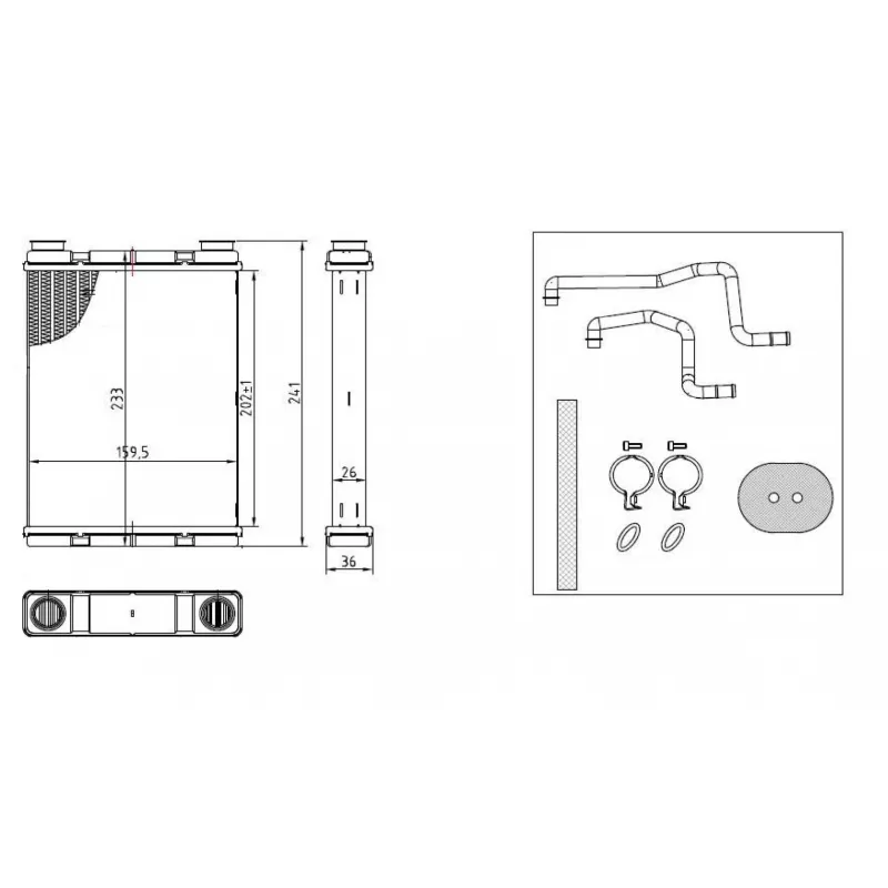 Système de chauffage NRF 54429