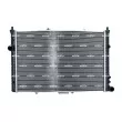 Radiateur, refroidissement du moteur NRF 58254 - Visuel 1