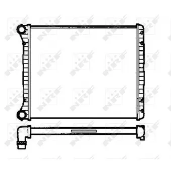 Radiateur, refroidissement du moteur NRF