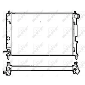 Radiateur, refroidissement du moteur NRF