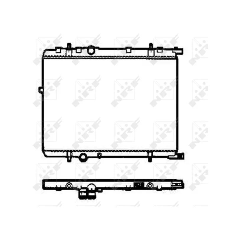 Radiateur, refroidissement du moteur NRF 58306