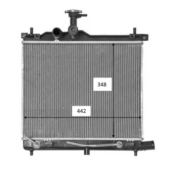 Radiateur, refroidissement du moteur NRF