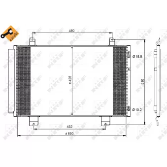 Condenseur, climatisation NRF