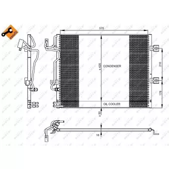 Condenseur, climatisation NRF
