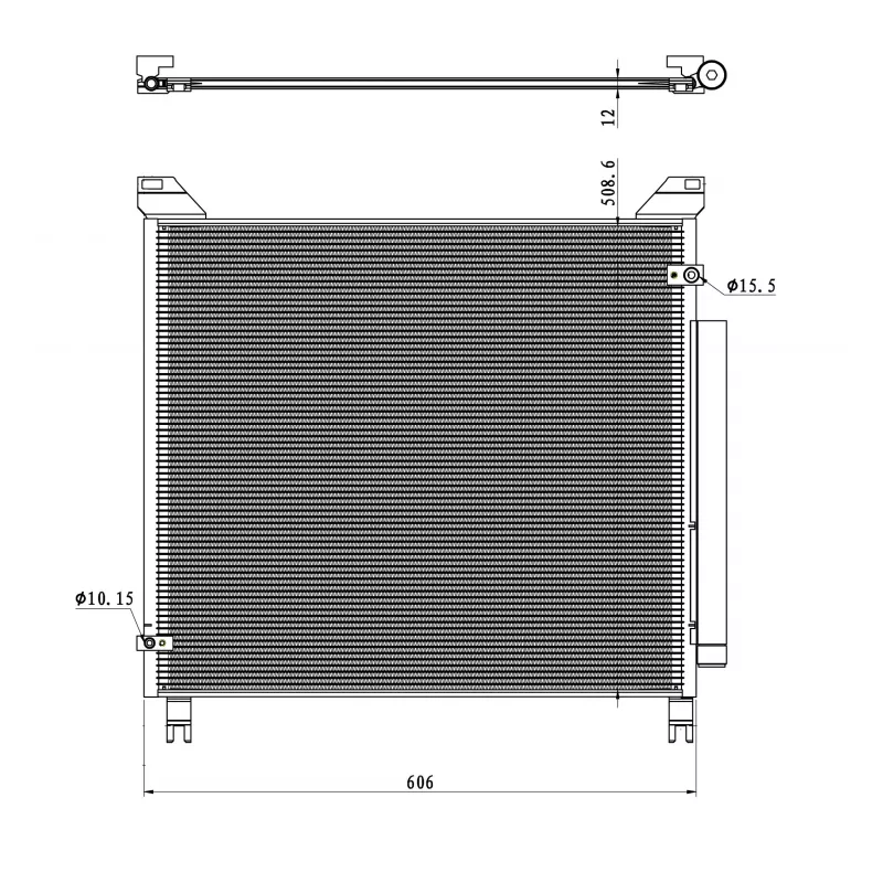 Condenseur, climatisation NRF 350499
