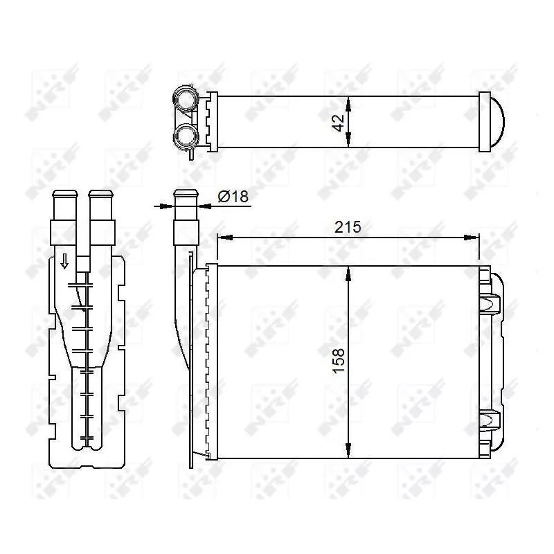 Système de chauffage NRF 507339