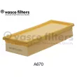 Filtre à air DAVID VASCO A670 - Visuel 1