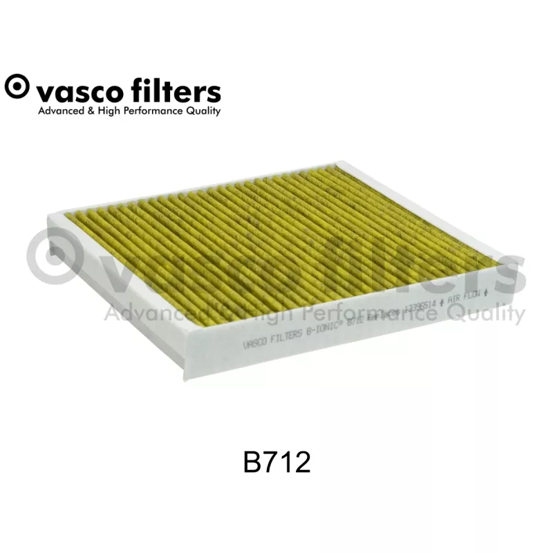 Filtre, air de l'habitacle DAVID VASCO B712