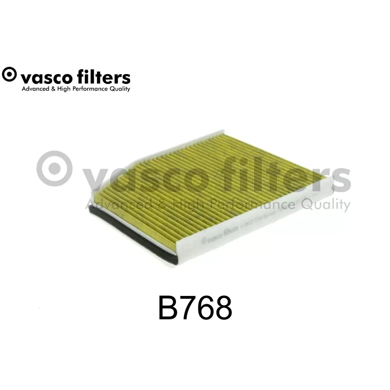 Filtre, air de l'habitacle DAVID VASCO B768
