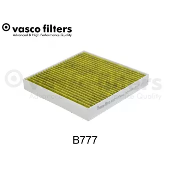 Filtre, air de l'habitacle DAVID VASCO B777
