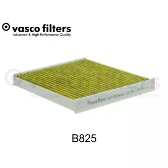 Filtre, air de l'habitacle DAVID VASCO B825