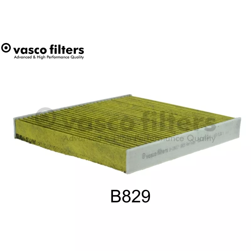 Filtre, air de l'habitacle DAVID VASCO B829