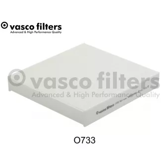 Filtre, air de l'habitacle DAVID VASCO O733