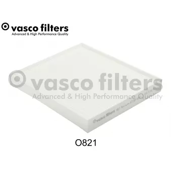 Filtre, air de l'habitacle DAVID VASCO O821