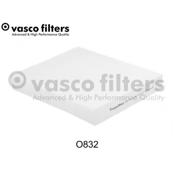 Filtre, air de l'habitacle DAVID VASCO O832