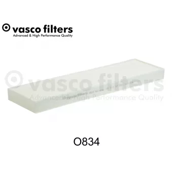 Filtre, air de l'habitacle DAVID VASCO O834