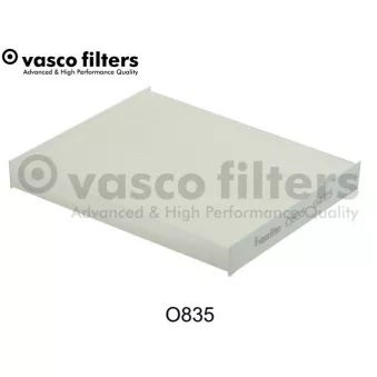 Filtre, air de l'habitacle DAVID VASCO O835