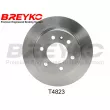 Jeu de 2 disques de frein avant DAVID VASCO T4823 - Visuel 2