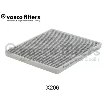 Filtre, air de l'habitacle DAVID VASCO X206