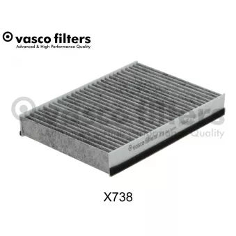 Filtre, air de l'habitacle DAVID VASCO X738