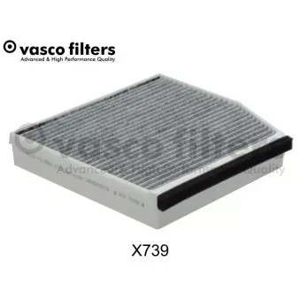 Filtre, air de l'habitacle DAVID VASCO X739
