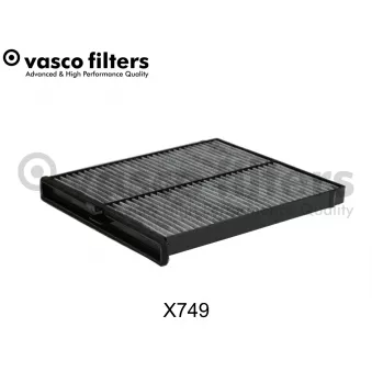 Filtre, air de l'habitacle DAVID VASCO X749