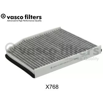 Filtre, air de l'habitacle DAVID VASCO X768