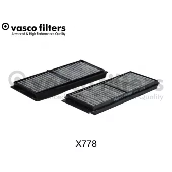 Filtre, air de l'habitacle DAVID VASCO X778