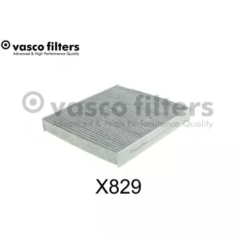 Filtre, air de l'habitacle DAVID VASCO X829