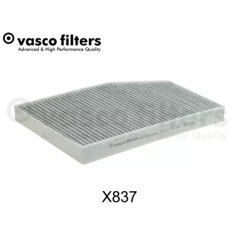 Filtre, air de l'habitacle DAVID VASCO X837