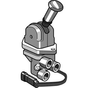 Valve de commande de frein, frein de stationnement KNORR-BREMSE DPM96EY