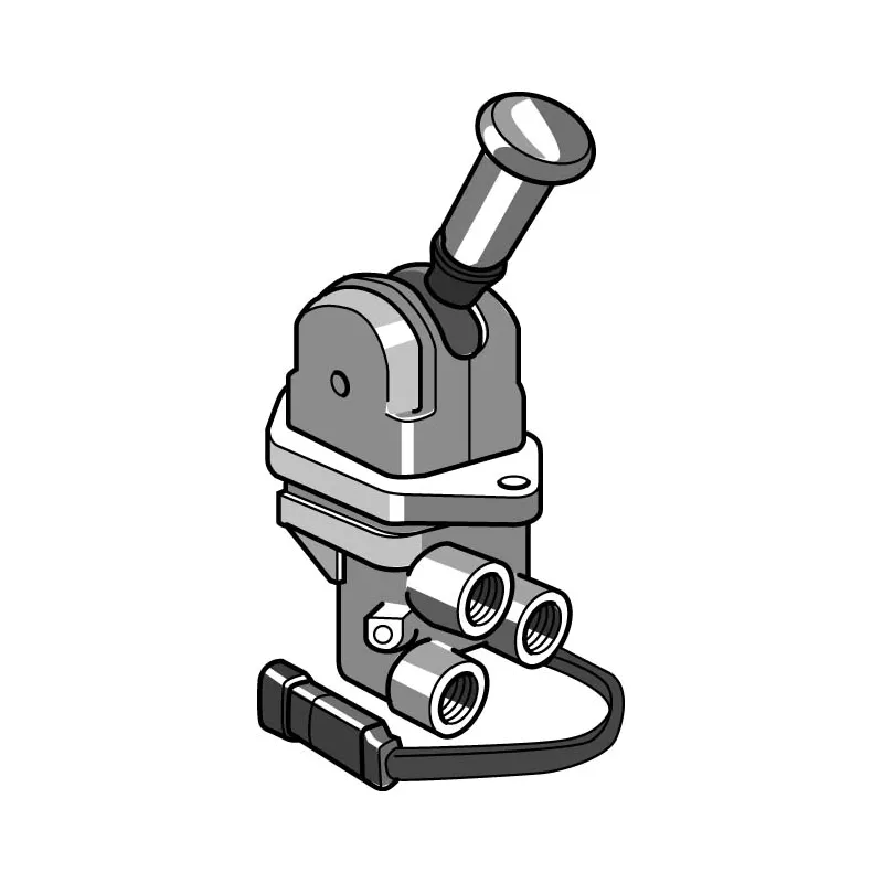 Valve de commande de frein, frein de stationnement KNORR-BREMSE DPM96EY