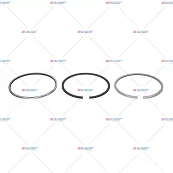 Jeu de segments de pistons AUGER