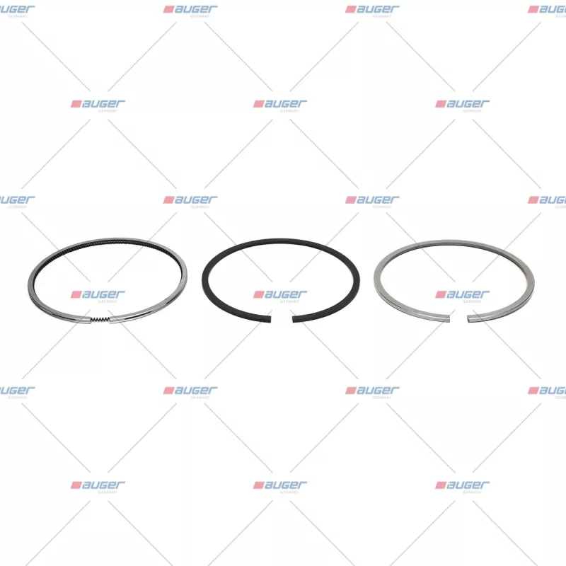 Jeu de segments de pistons AUGER 108957
