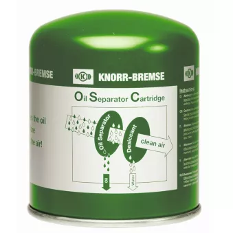 Cartouche de dessicateur, système d'air comprimé KNORR-BREMSE K039453X00