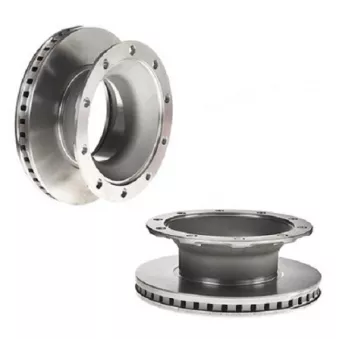 Jeu de 2 disques de frein avant KNORR-BREMSE K050085