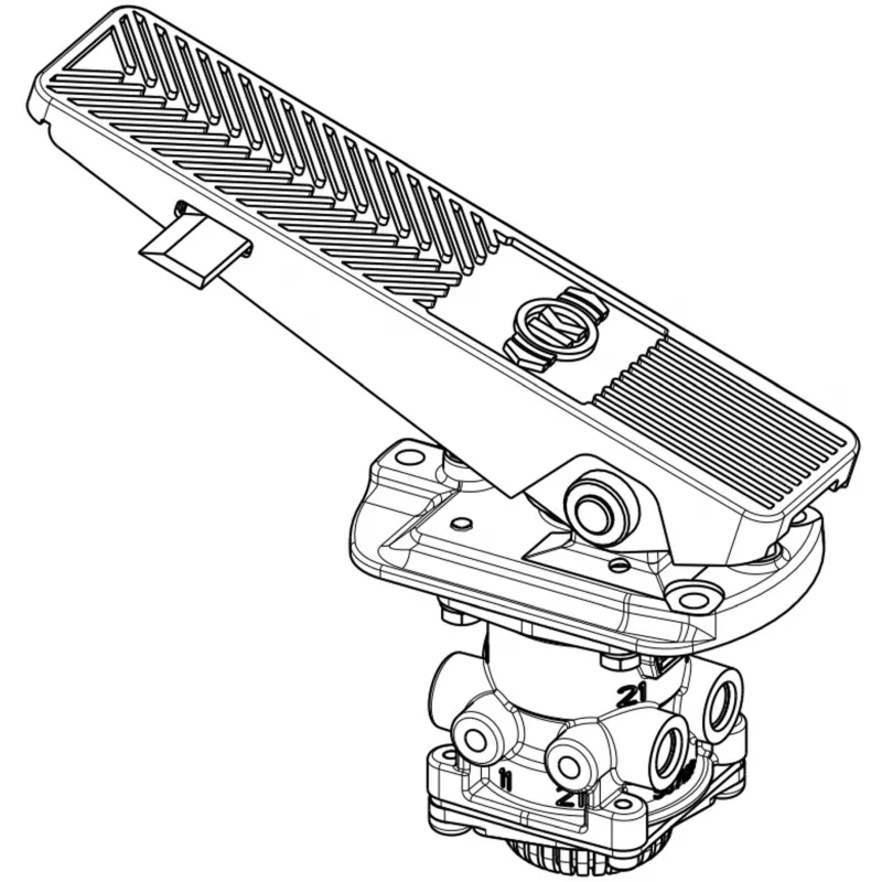 Valve de commande de frein, frein de service KNORR-BREMSE K124007N00