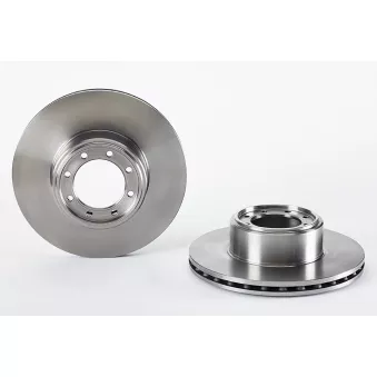 Jeu de 2 disques de frein avant KNORR-BREMSE